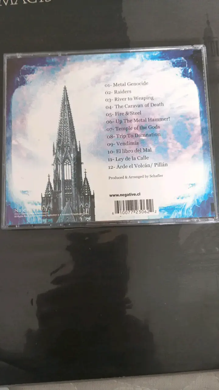 CD de música Inquisición Metal Genocide - 2
