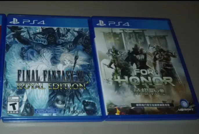 Juegos PS4 Final Fantasy XV y For Honor