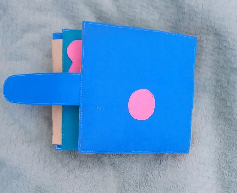 Libro de actividades para niños de fieltro - 4