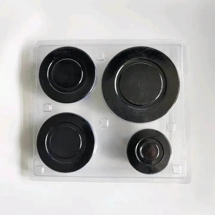 Set de 4 tapas para quemadores de cocina - 2