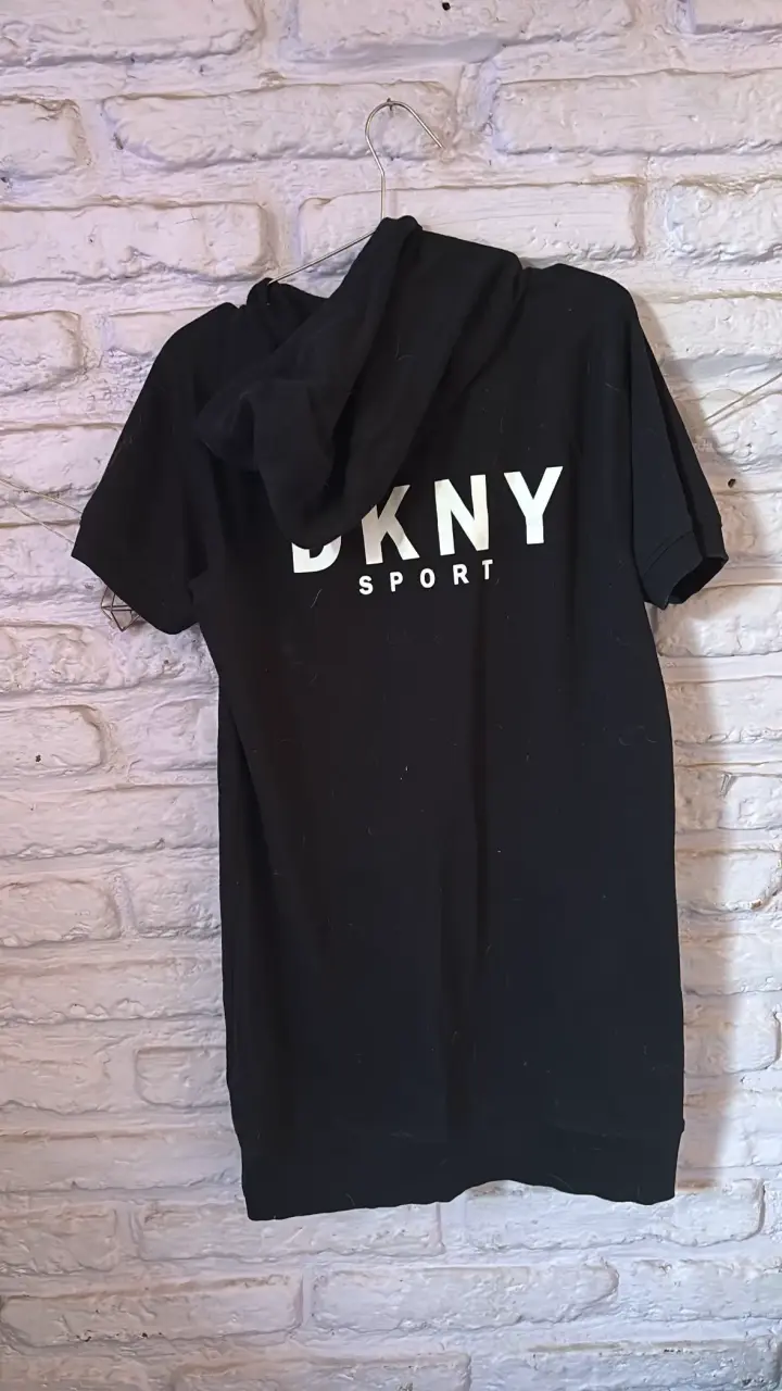 Polerón vestido DKNY negro talla S - 2