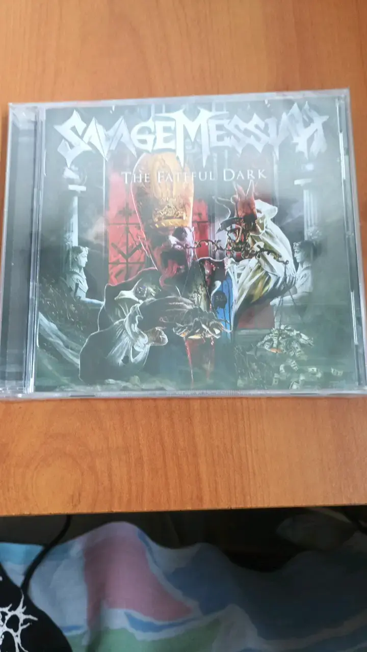 CD Savage Messiah The Fateful Dark - 1