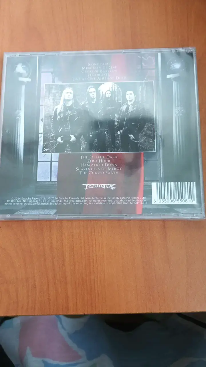 CD Savage Messiah The Fateful Dark - 2