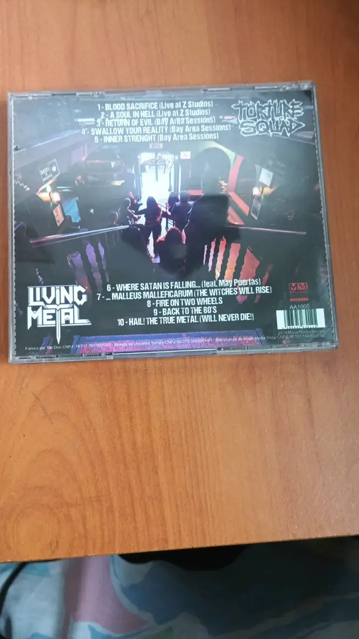 CD Living Metal Living For Torture - 3