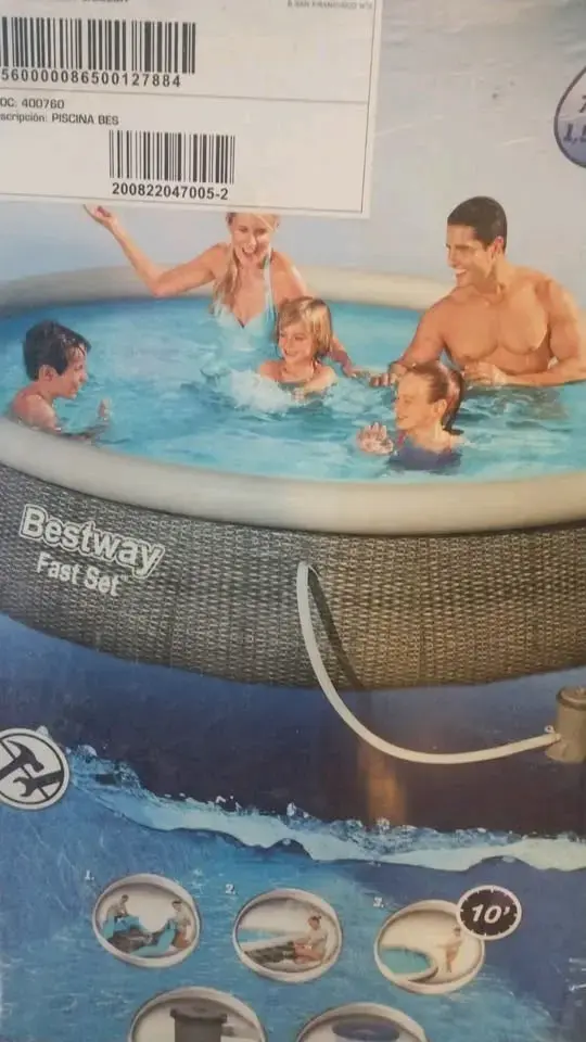 Piscina inflable Bestway Fast Set 3.96m - 3