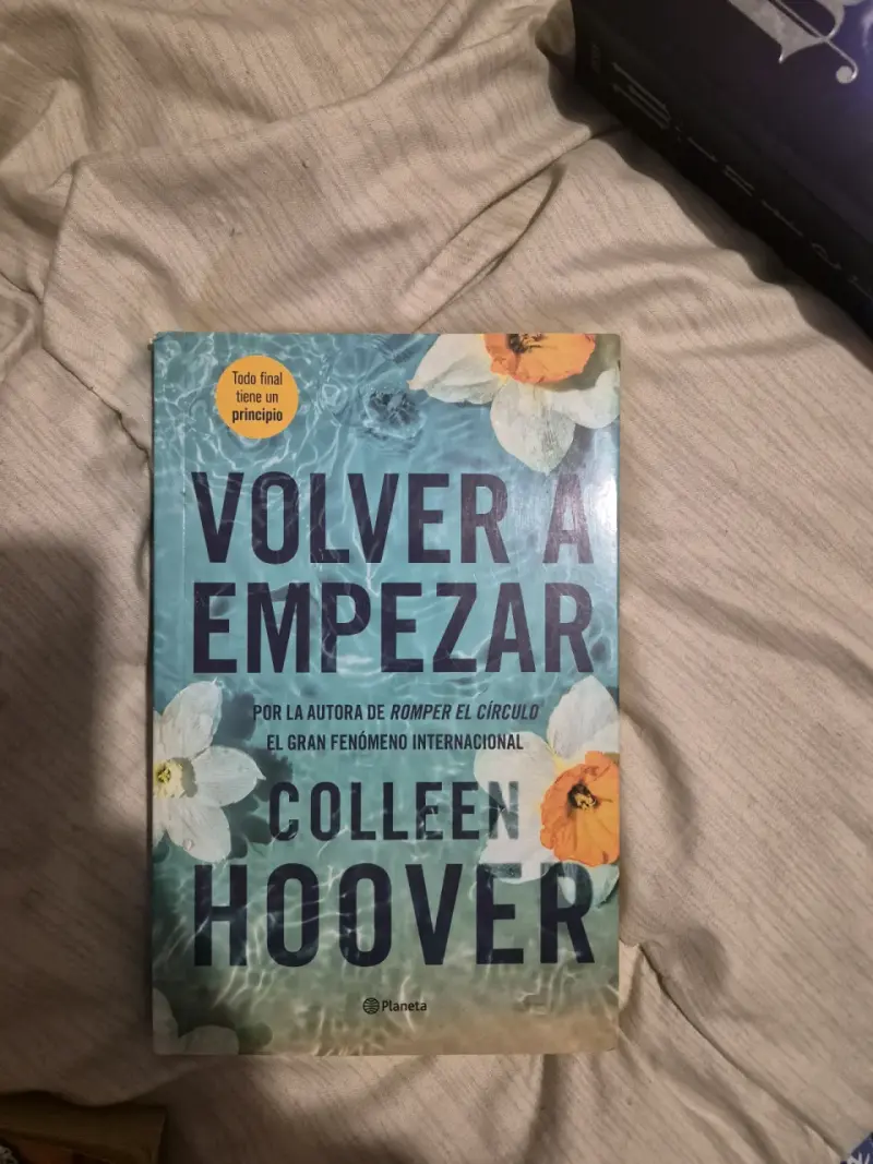 Libro 'Volver a Empezar' de Colleen Hoover