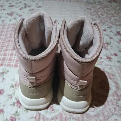 Botas de invierno rosadas para niñas n°33 - miniatura 2