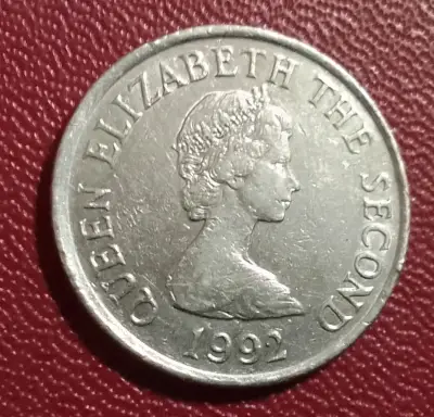 Moneda Bailiwick of Jersey 10 Pence 1992 - miniatura 2