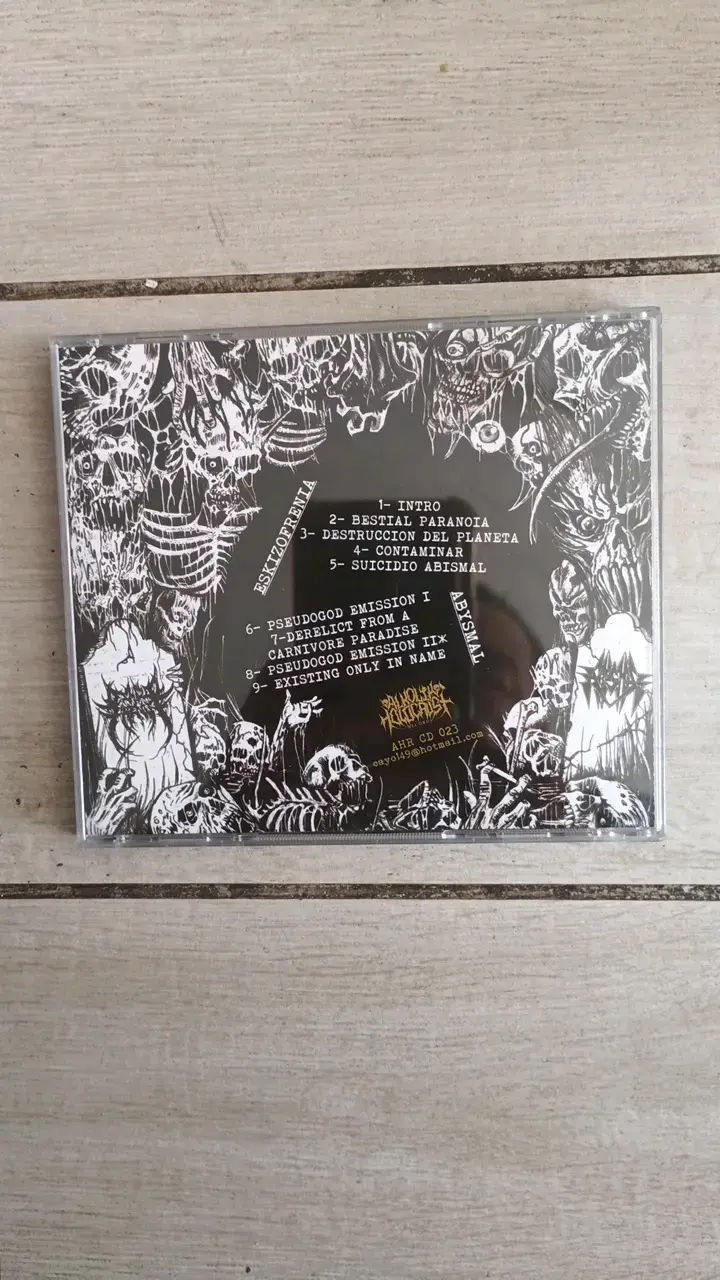 CD musical 'Escape de Demonios Internos' - 2
