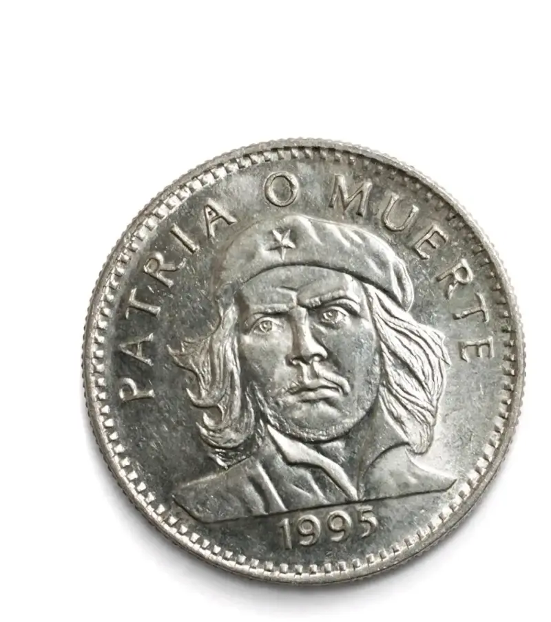 Moneda cubana de 3 pesos 1995 con Che Guevara - 1