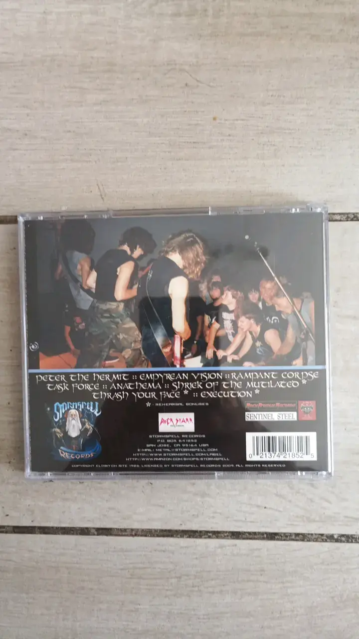 CD de música Eldritch Rite metal progresivo - 2