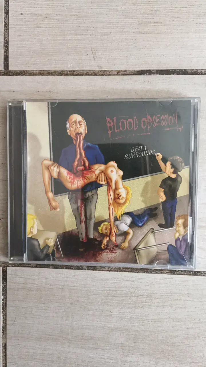 CD Blood Obsession - Death Surrounds - 1