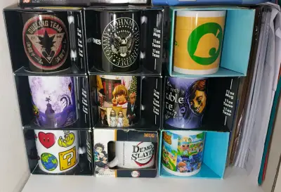tazas temáticas de colección - miniatura 1