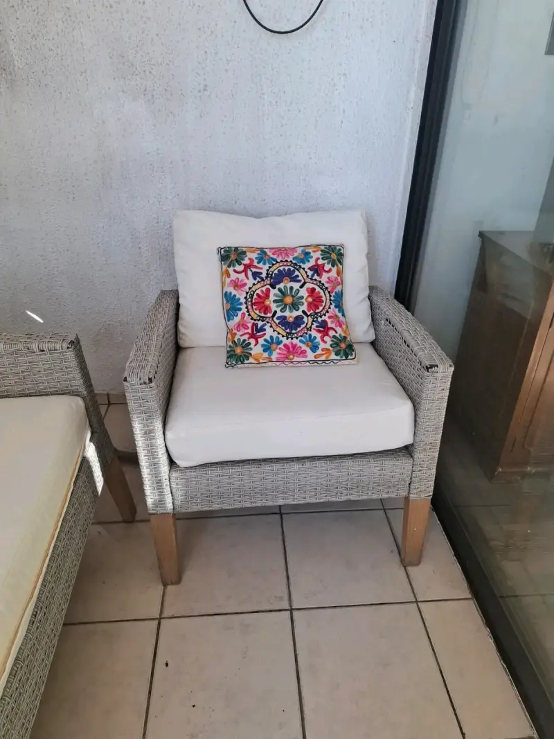 Juego de muebles de terraza en ratán sintético - 2