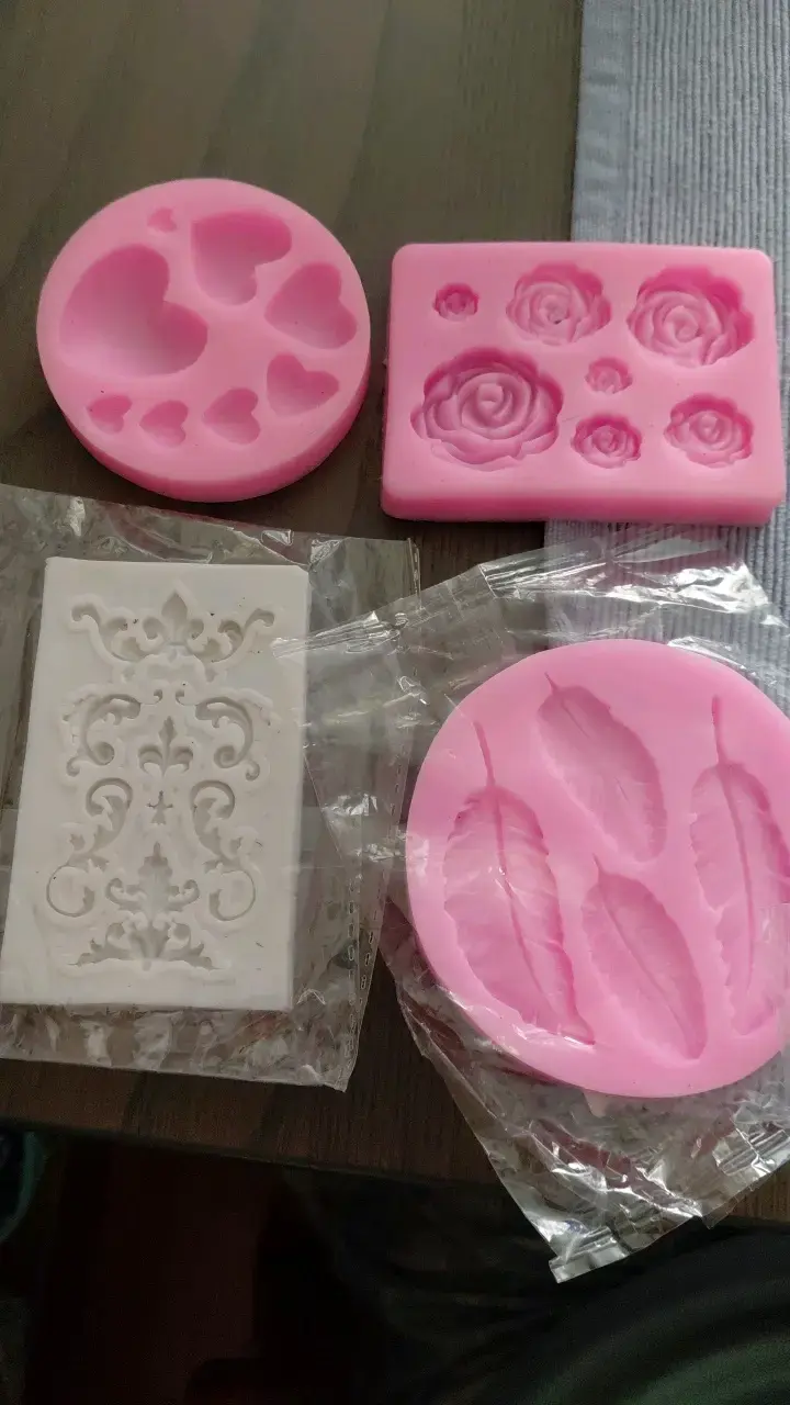 Set de moldes de silicona para repostería y manualidades - 2