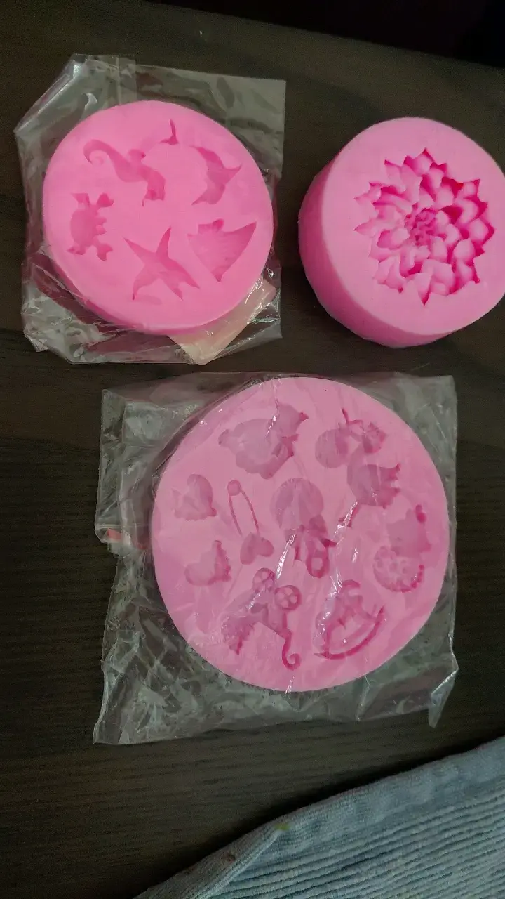 Set de moldes de silicona para repostería y manualidades - 4