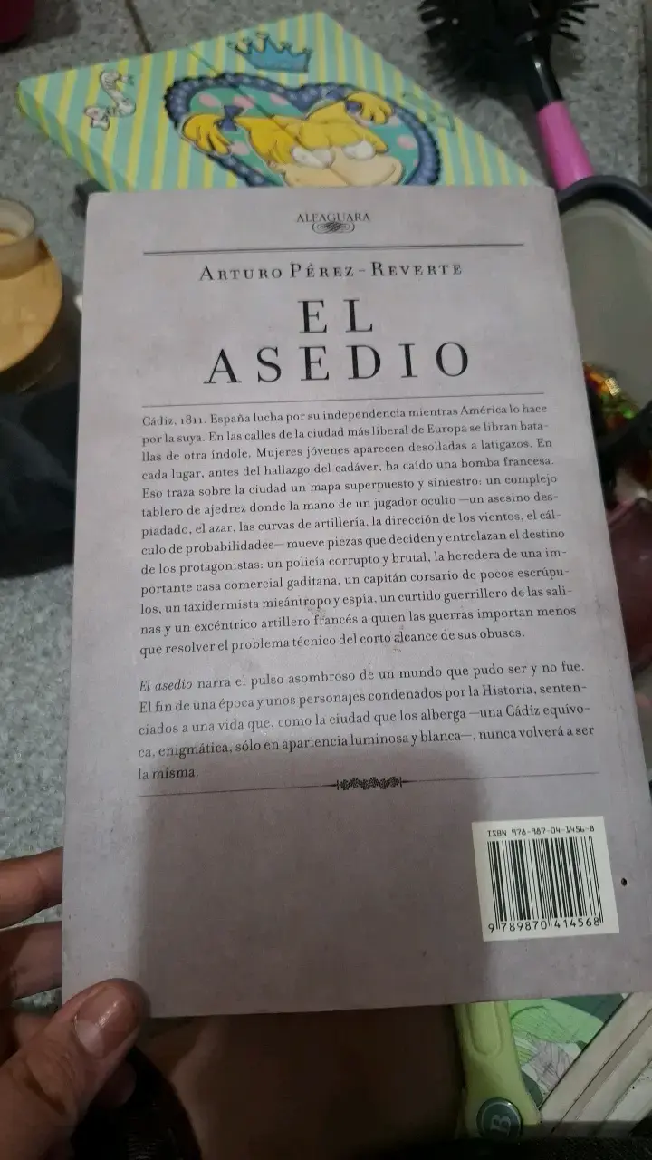 Libro El Asedio de Arturo Pérez-Reverte - 3