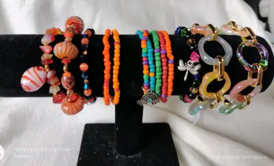 Pulseras de Cuentas Multicolor - miniatura 5