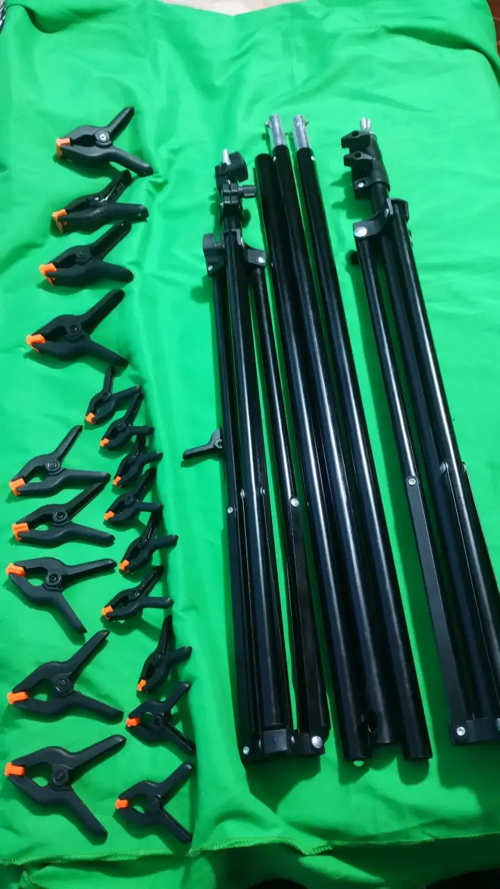 Kit de Soporte para Telón de Fondo con Abrazaderas - 3
