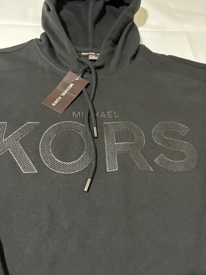 Polerón con capucha Michael Kors gris oscuro - 3