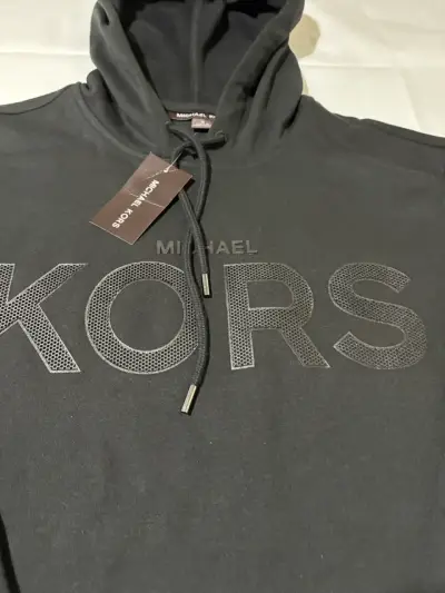 Polerón con capucha Michael Kors gris oscuro - miniatura 3