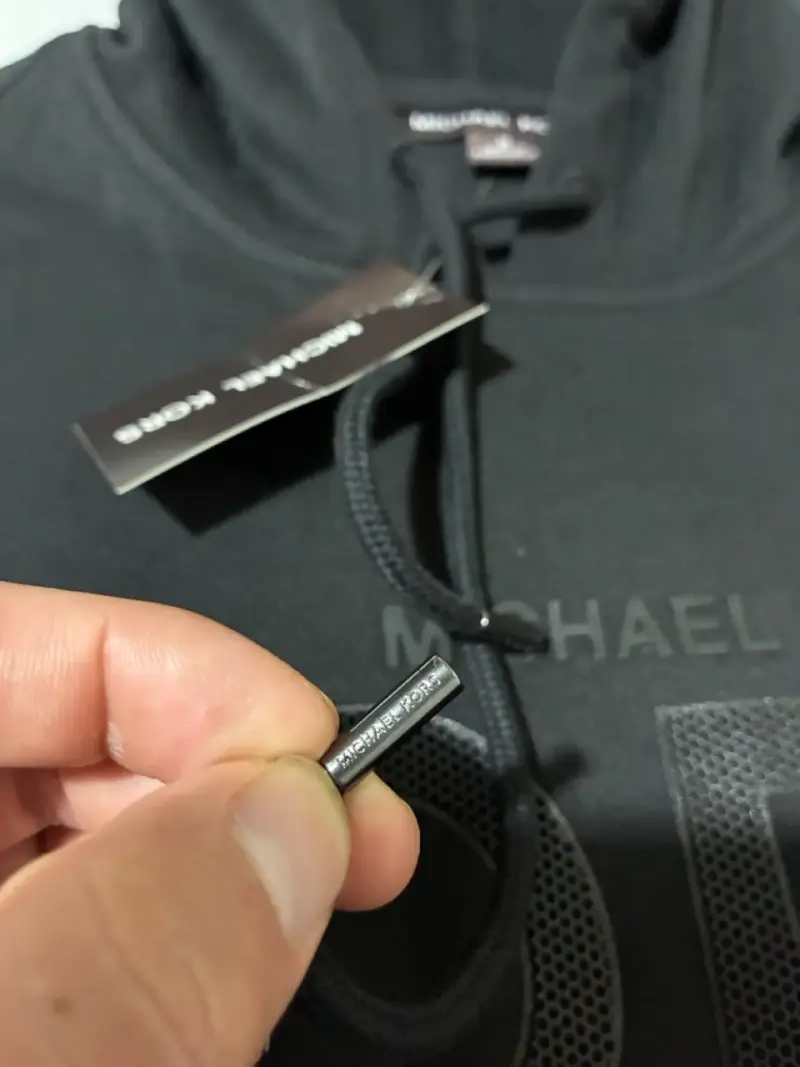 Polerón con capucha Michael Kors gris oscuro - 4