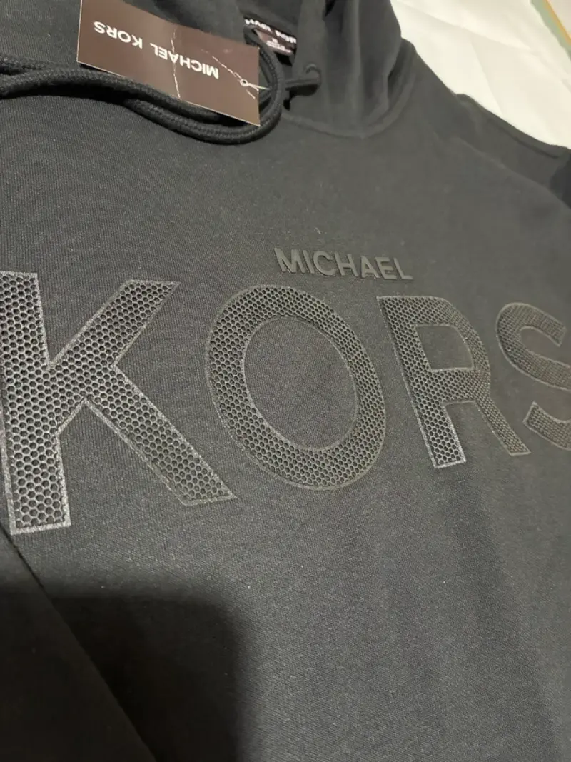 Polerón con capucha Michael Kors gris oscuro - 5