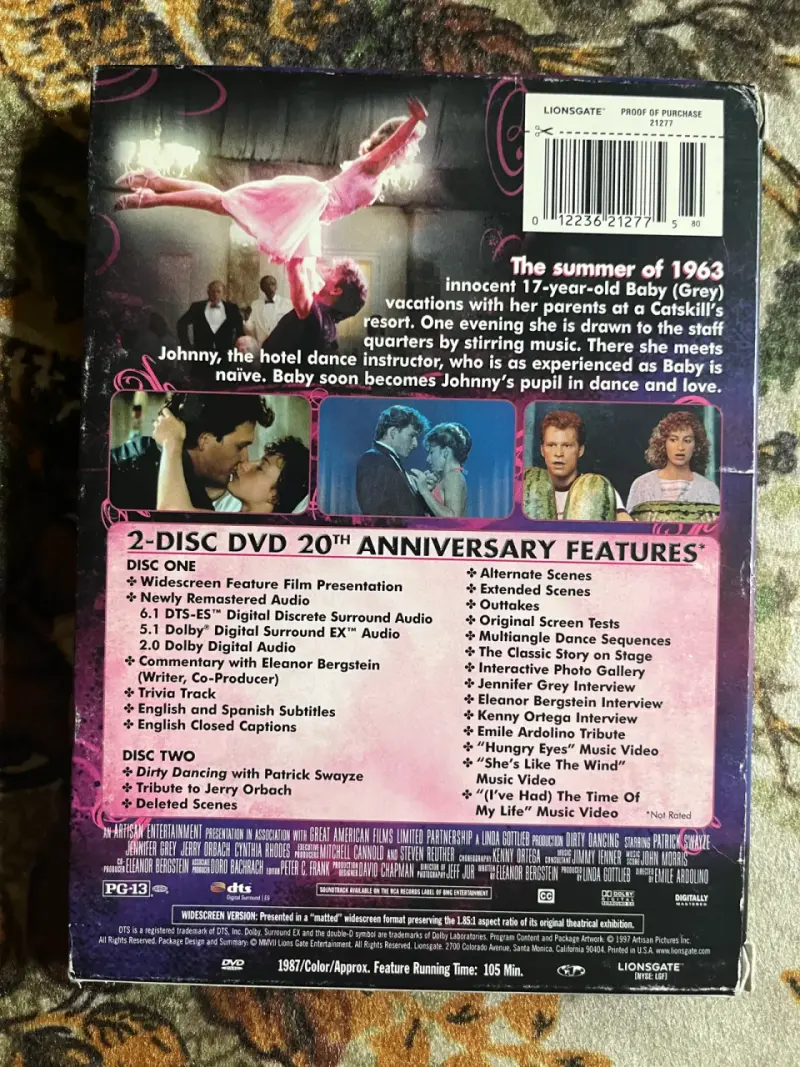 DVD Dirty Dancing Edición 20 Aniversario - 3