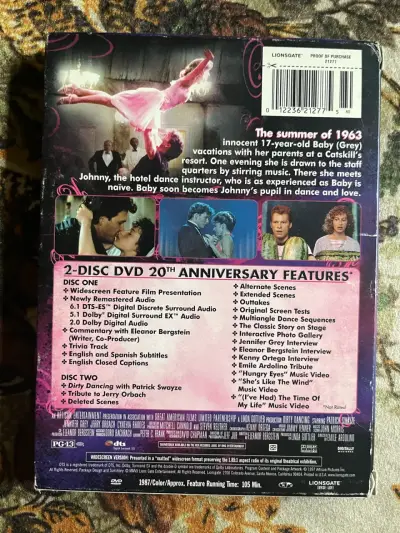 DVD Dirty Dancing Edición 20 Aniversario - miniatura 3