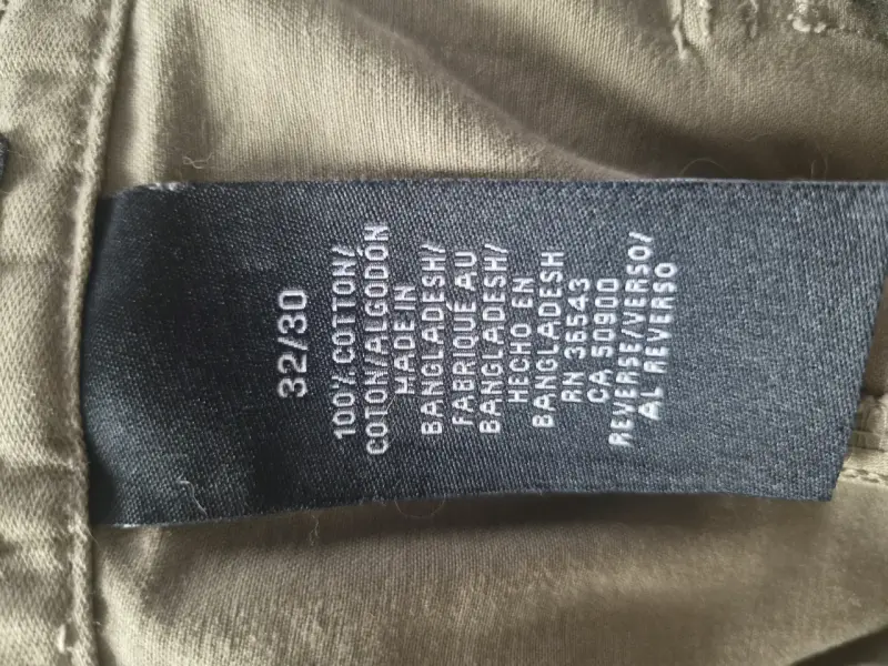 Pantalones chinos khaki Van Heusen - 3
