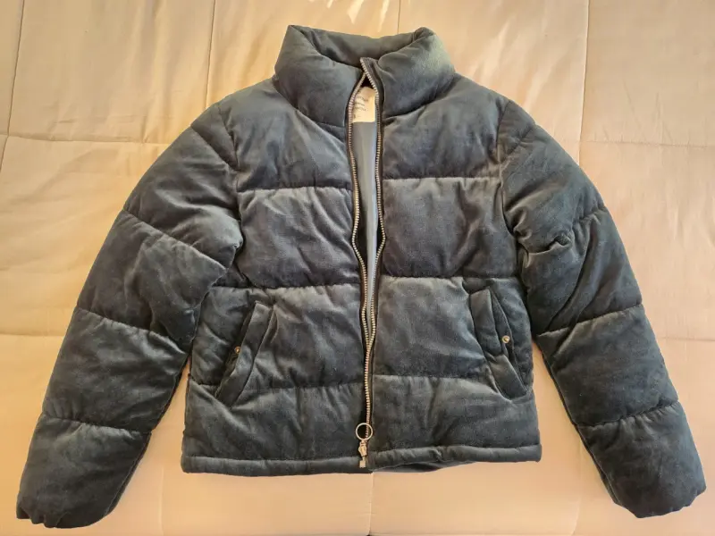 Chaqueta acolchada verde oscuromujer talla S