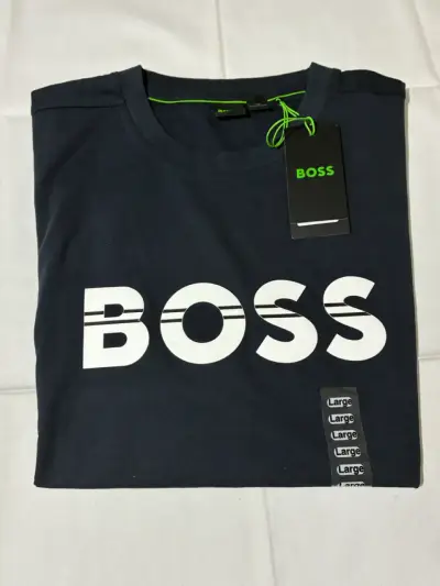 Polera Boss azul marino talla L - miniatura 2