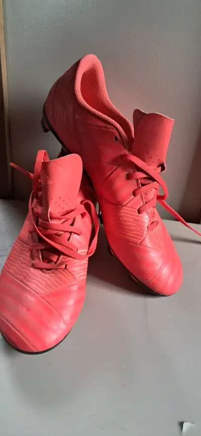 Botines de fútbol Adidas rojos talla 44 - miniatura 5