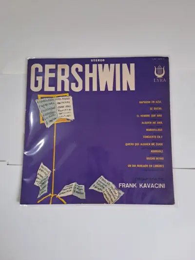 Vinilo Gershwin Orquesta Frank Kavacini - miniatura 1