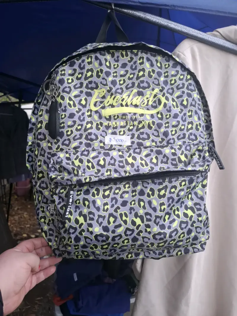 Mochila Everlast estampado leopardo