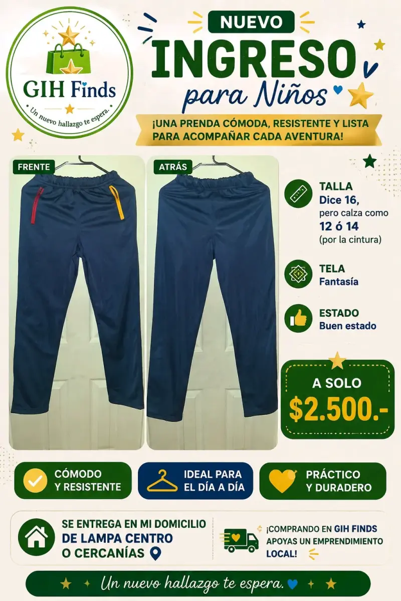 Pantalón de niño tela Fantasia