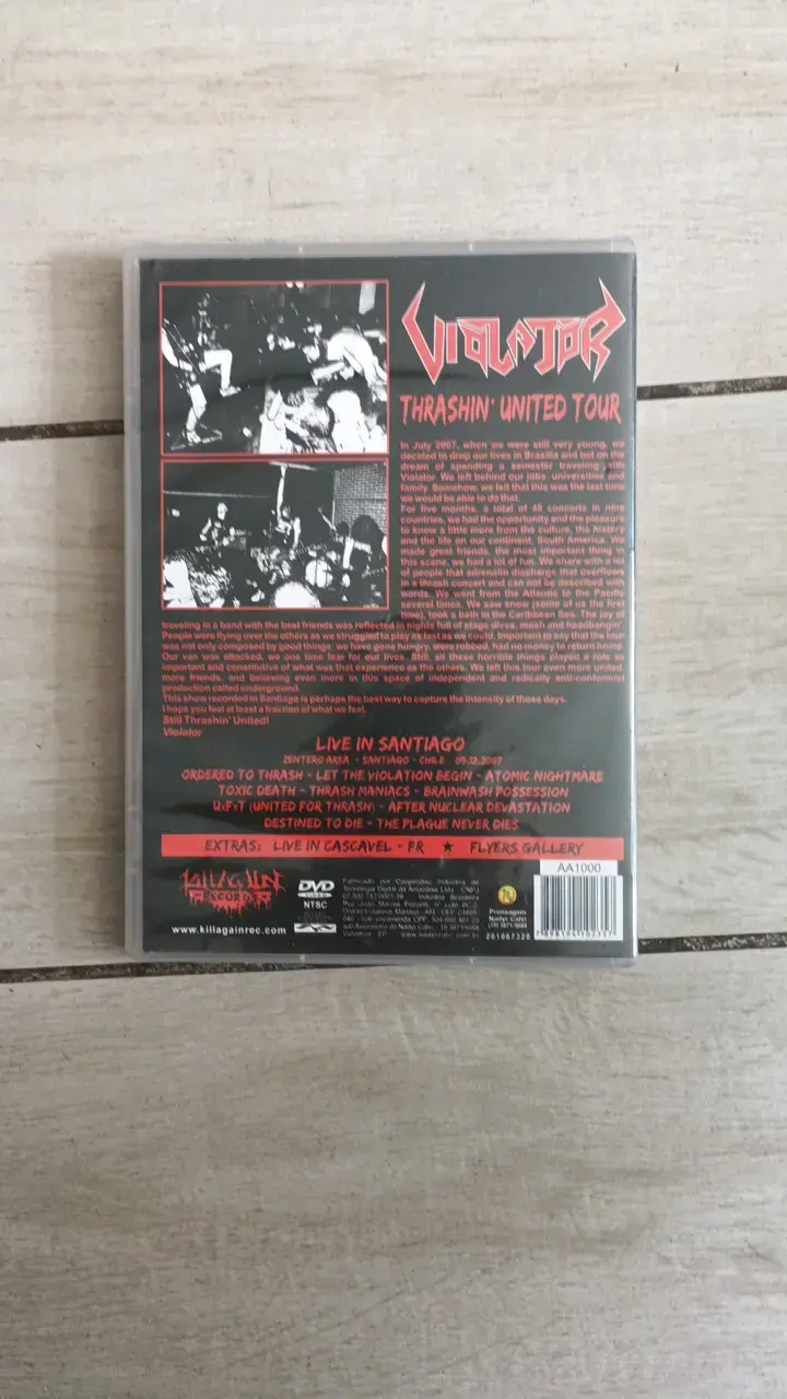 Violator Thrashin United Tour en Vivo en Santia - 2
