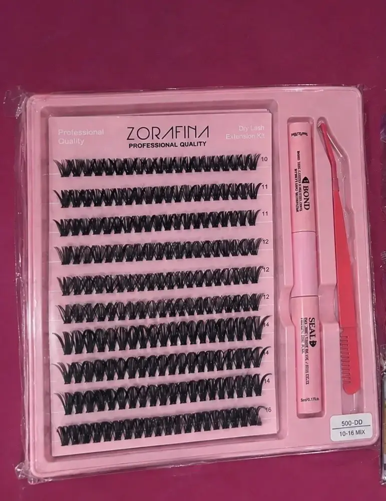 Kit de Extensiones de Pestañas Zorafina Profesional - 1