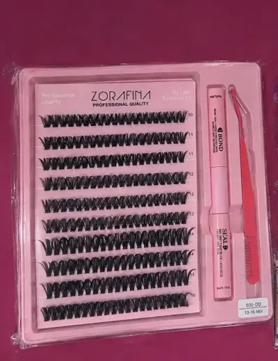 Kit de Extensiones de Pestañas Zorafina Profesional - miniatura 1
