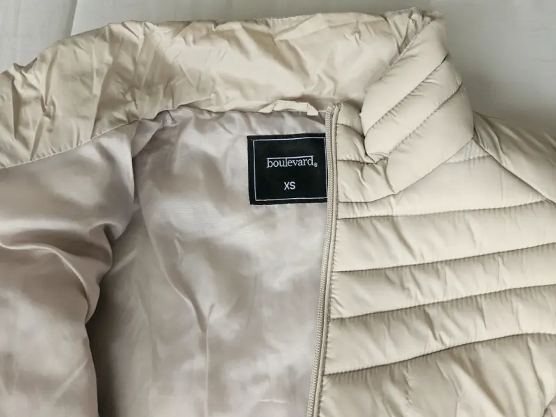 Parka beige para mujer Boulevard XS - 2