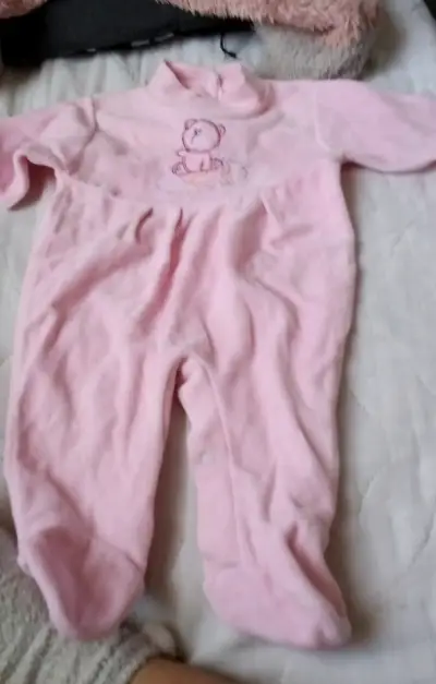 Conjunto de enteritos para bebé en tonos rosados - miniatura 3