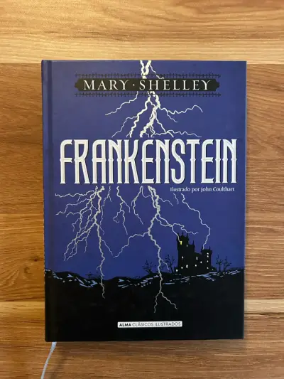 Libro Frankenstein de Mary Shelley Edición Ilustrada - miniatura 1