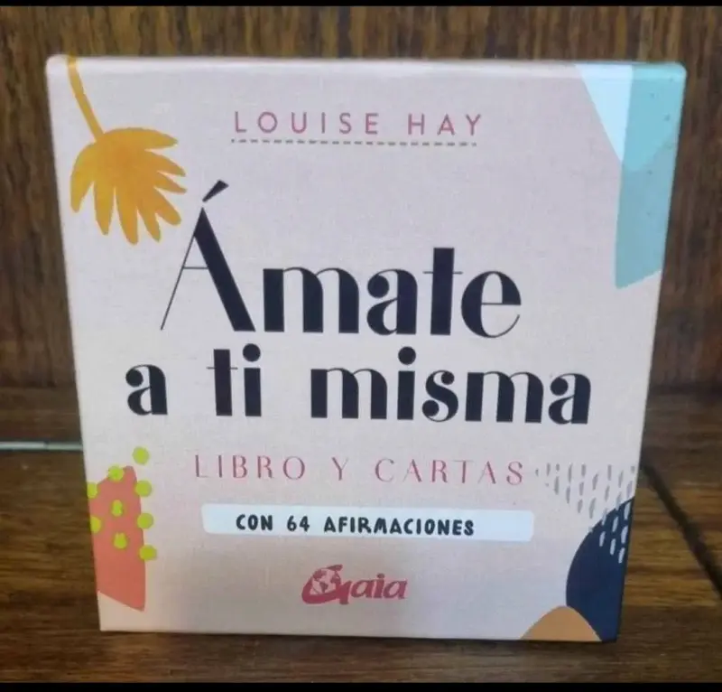 Set de libro y cartas 'Ámate a ti misma' de Louise Hay - 1