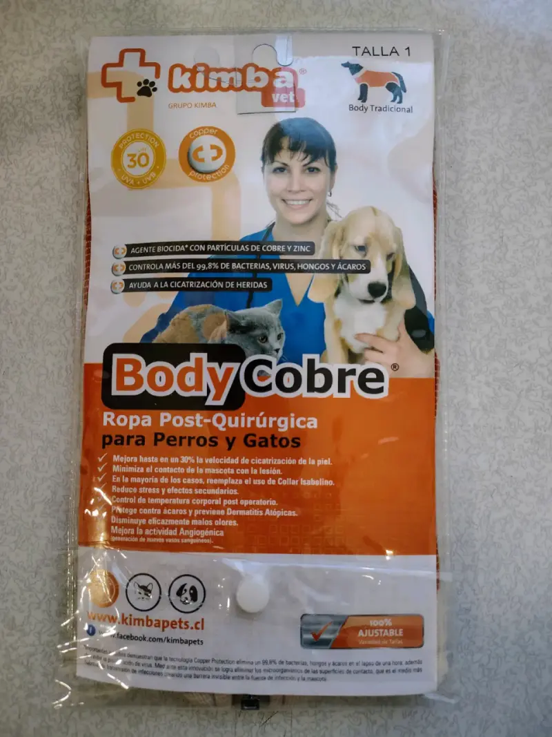 Body  cobre post operatorio, para perros y gatos - 6