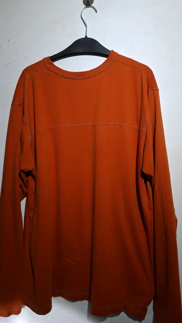 Polera manga larga naranja - 3