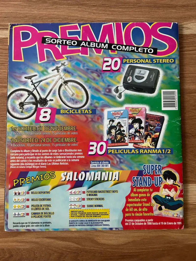 Álbum de colección Ranma 1/2 de Salo - 2