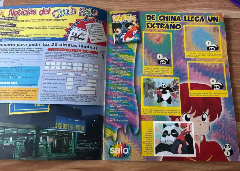 Álbum de colección Ranma 1/2 de Salo - 3