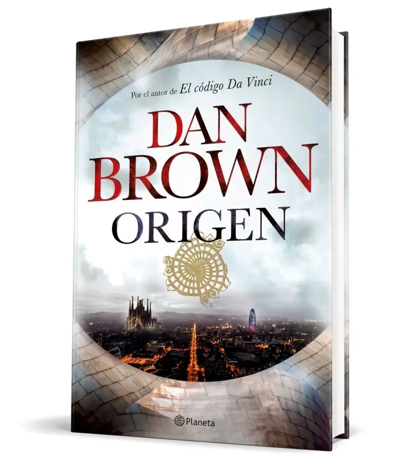 Libro Origen de Dan Brown en tapa dura