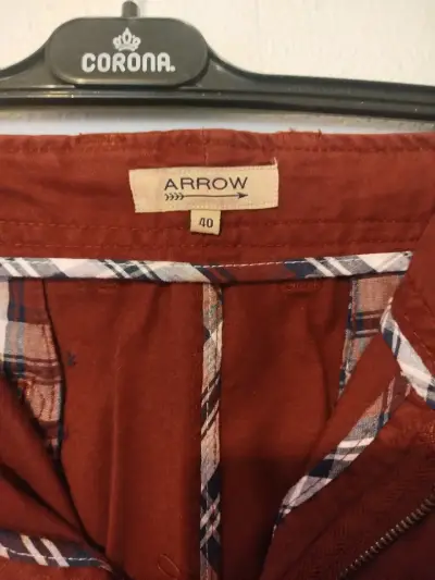Pantalones rojos de hombre Arrow talla 40 - miniatura 3