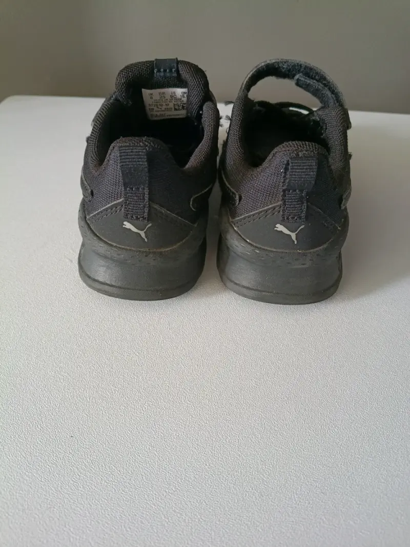 Zapatillas deportivas negras para niños Puma - 4